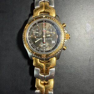 Tag Heuer Link Professional 200M Men's Watch in Stainless Steel and 18K Gold
